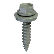 TEKS Wood Screw, #9, Zinc Plated Steel 21404